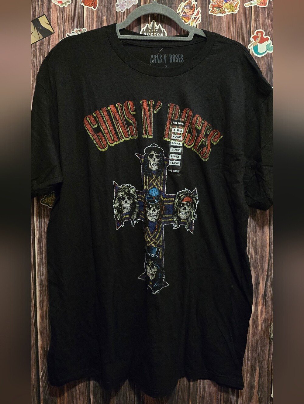 GUNS N ROSES Black Graphic Band Tee -